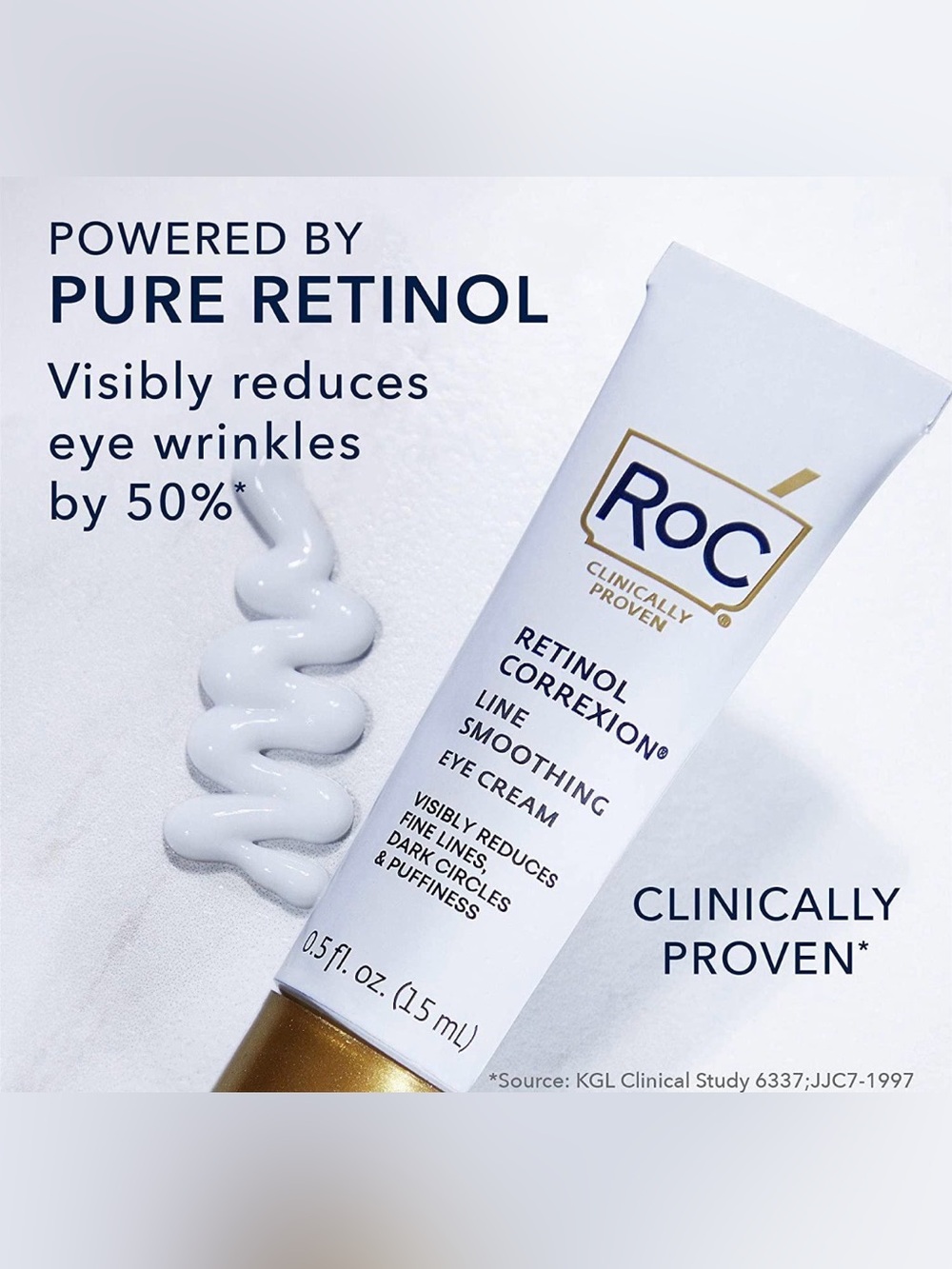 RoC Retinol Correxion Duo: Deep Wrinkle Night & Line Smoothing Eye Cream Set - Picture 16 of 16